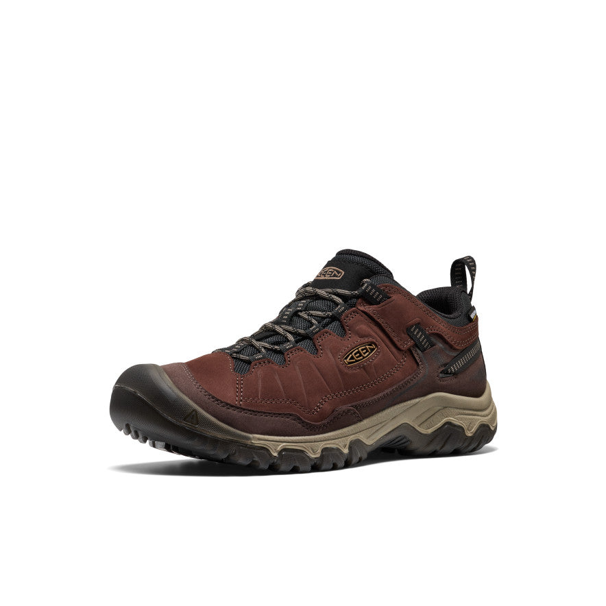 Keen Men's Targhee IV Waterproof Hiking Shoe Java/Bison