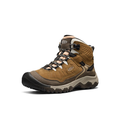 Keen Women's Targhee IV Waterproof Hiking Boot Coyote/Peach Fuzz