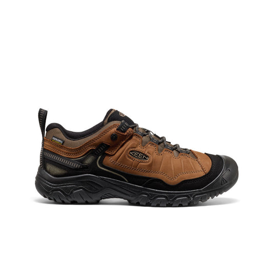 Keen Men's Targhee IV Waterproof Hiking Shoe Bison/Black