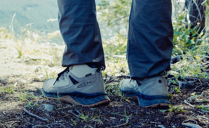 Keen Men's Hightrail Waterproof Hiking Boot Brindle/Oak Buff