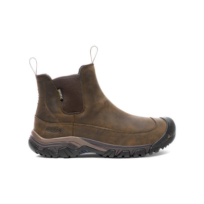 Keen Men's Anchorage III Waterproof Boot Wide Dark Earth/Mulch