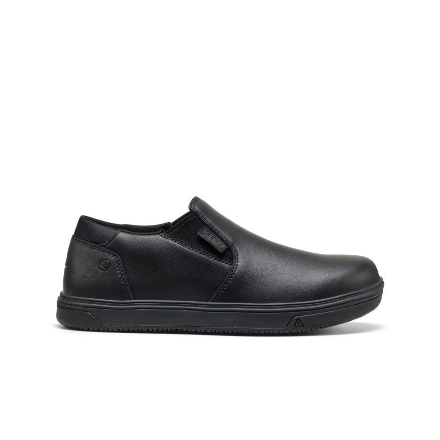 Keen Men's Kenton Shift WTX Work Shoe (Soft Toe) Black/Black
